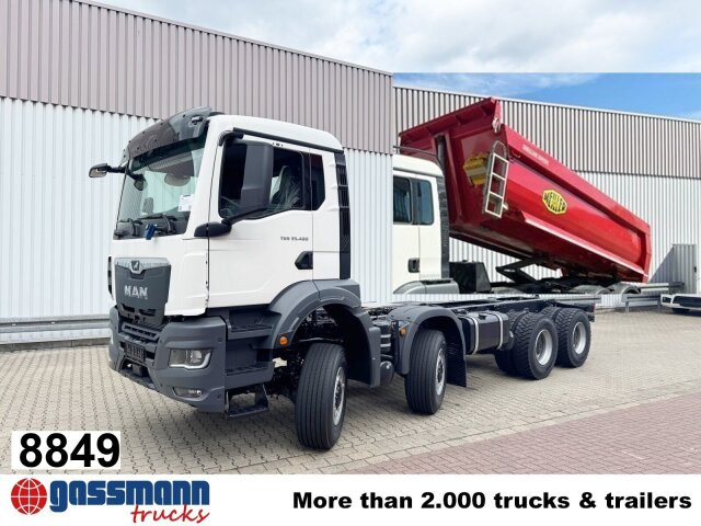 MAN TGS 35.480 8x8 BB CH, Meiller Stahlmulde 18m³ - Dumper: picture 1 MAN TGS 35.480 8x8 BB CH, Meiller Stahlmulde 18m³ - Dumper: picture 1