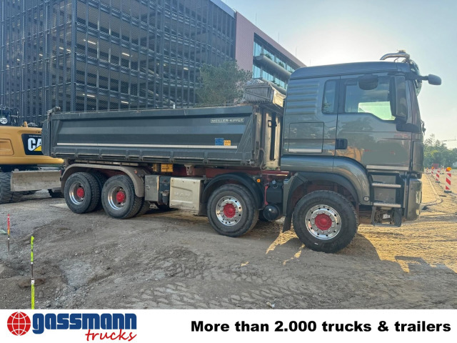 MAN TGS 35.510 8x4 BL, Bordmatik - Dumper: picture 4 MAN TGS 35.510 8x4 BL, Bordmatik - Dumper: picture 4