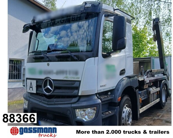 Mercedes-Benz Actros 1832 L 4x2, Navi, MultimediaCockpit, Funk - Skip loader truck: picture 1 Mercedes-Benz Actros 1832 L 4x2, Navi, MultimediaCockpit, Funk - Skip loader truck: picture 1