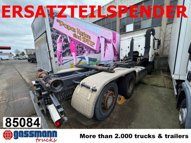 Mercedes-Benz Actros 2548 L 6x2/46, Retarder, Lenk-/Liftachse, - Hook lift truck: picture 1 Mercedes-Benz Actros 2548 L 6x2/46, Retarder, Lenk-/Liftachse, - Hook lift truck: picture 1