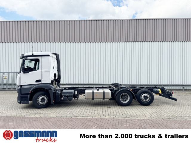 New Hook lift truck Mercedes-Benz Actros 2548 L 6x2, Retarder, Lenk-/Liftachse: picture 14