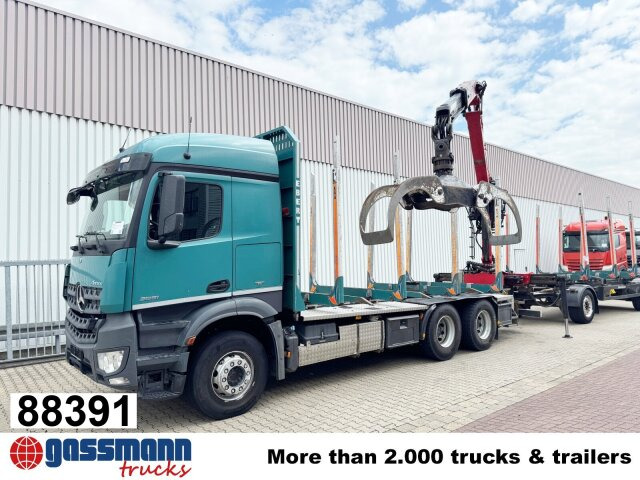 Mercedes-Benz Arocs 2651 L 6x4, Retarder, StreamSpace, - Logging truck, Crane truck: picture 1 Mercedes-Benz Arocs 2651 L 6x4, Retarder, StreamSpace, - Logging truck, Crane truck: picture 1