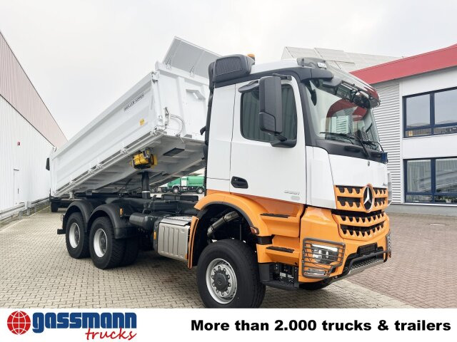New Tipper Mercedes-Benz Arocs 3351 AK 6x6, Grounder: picture 8