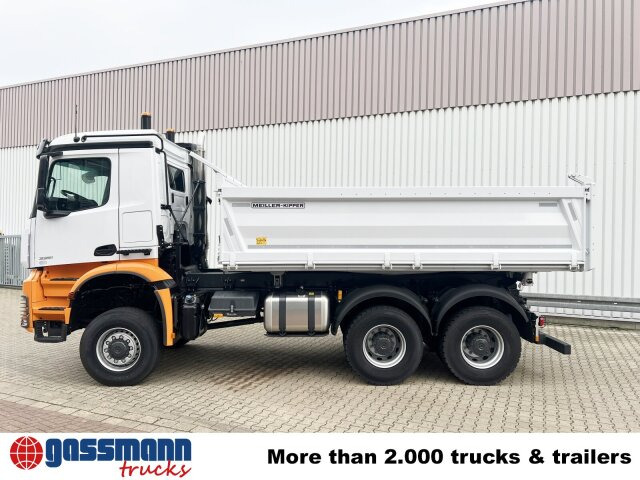 New Tipper Mercedes-Benz Arocs 3351 AK 6x6, Grounder: picture 12