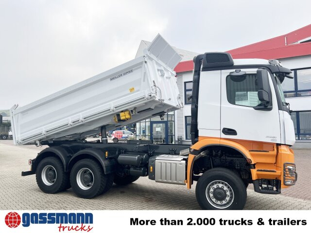 New Tipper Mercedes-Benz Arocs 3351 AK 6x6, Grounder: picture 9