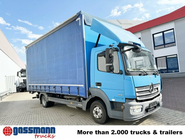 Dropside/ Flatbed truck Mercedes-Benz Atego 816 L 4x2, Dautel LBW: picture 9