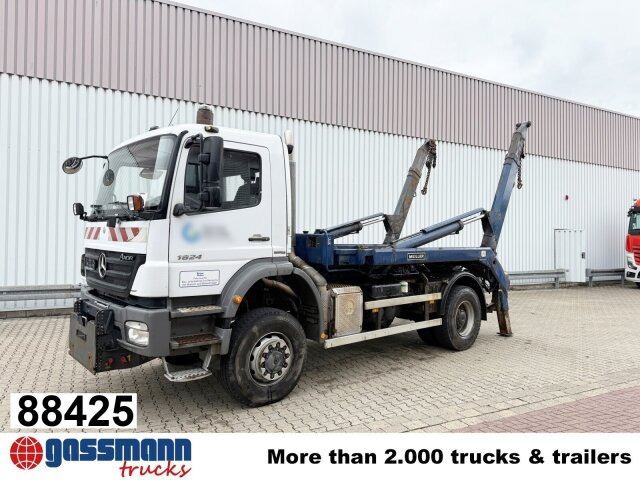 Mercedes-Benz Axor 1824 AK 4x4, Tele-Absetzer, - Skip loader truck: picture 1 Mercedes-Benz Axor 1824 AK 4x4, Tele-Absetzer, - Skip loader truck: picture 1
