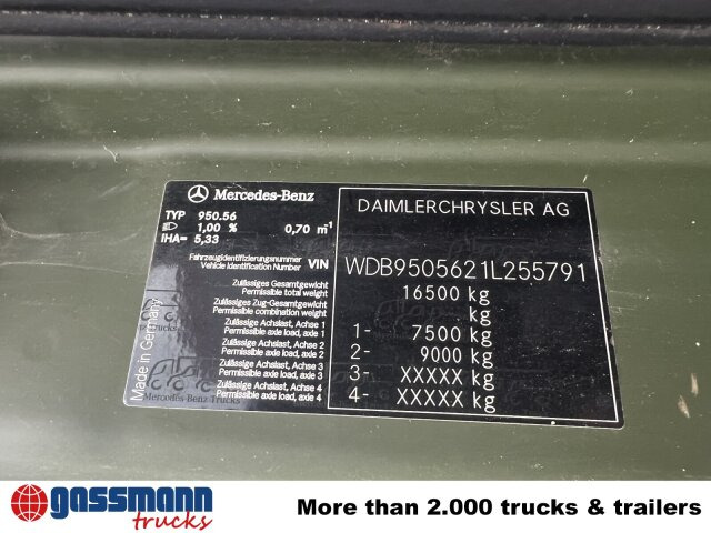 Mercedes-Benz Axor 1829 A 4x4, Ex-Bundeswehr - Dropside/ Flatbed truck: picture 4 Mercedes-Benz Axor 1829 A 4x4, Ex-Bundeswehr - Dropside/ Flatbed truck: picture 4
