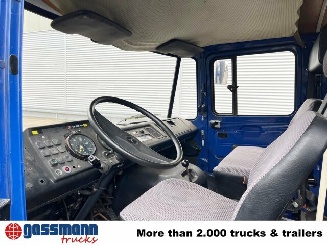 Dropside/ Flatbed truck Mercedes-Benz L 407 D 4x2 Doka, Ex-THW: picture 14