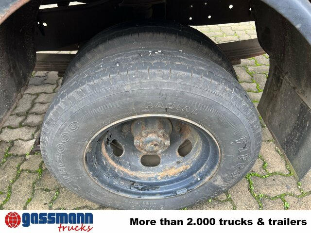 Dropside/ Flatbed truck Mercedes-Benz L 407 D 4x2 Doka, Ex-THW: picture 6