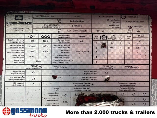 Log trailer RSAH Z 65 GK Holzanhänger: picture 11 Log trailer RSAH Z 65 GK Holzanhänger: picture 11