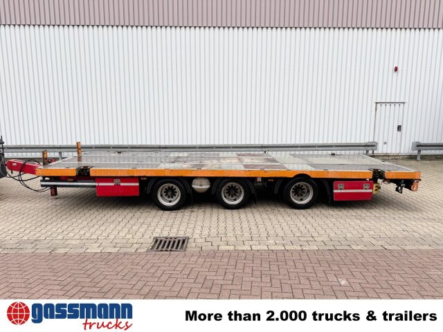 RUFA ZHP 24-32, TwistLock-Verriegelungen, - Dropside/ Flatbed trailer: picture 5 RUFA ZHP 24-32, TwistLock-Verriegelungen, - Dropside/ Flatbed trailer: picture 5