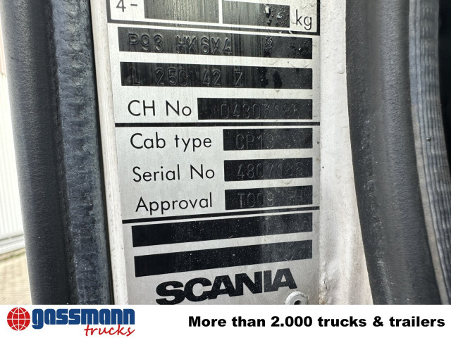Scania P93 HK 250 6x4L - Cab chassis truck: picture 2 Scania P93 HK 250 6x4L - Cab chassis truck: picture 2
