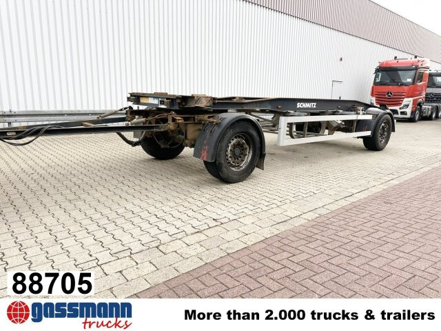 Schmitz Cargobull ACF 18 S Schlittenabroller - Roll-off/ Skip trailer: picture 1 Schmitz Cargobull ACF 18 S Schlittenabroller - Roll-off/ Skip trailer: picture 1