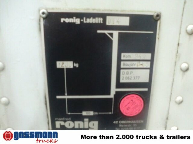 Sommer Sommer AC 160 TL, Möbelkofferanhänger, LBW, - Closed box trailer: picture 4 Sommer Sommer AC 160 TL, Möbelkofferanhänger, LBW, - Closed box trailer: picture 4