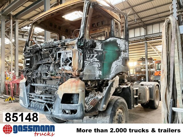 MAN TGS 18.480 4x4 BLS, BRANDSCHADEN - Tractor truck: picture 1 MAN TGS 18.480 4x4 BLS, BRANDSCHADEN - Tractor truck: picture 1