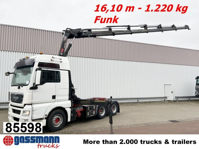 MAN TGX 26.480 6x4 BLS mit Kran Hiab 288E-6 Hipro, - Tractor truck: picture 1 MAN TGX 26.480 6x4 BLS mit Kran Hiab 288E-6 Hipro, - Tractor truck: picture 1