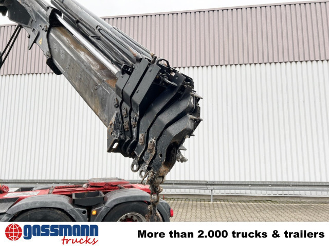 Tractor truck MAN TGX 26.480 6x4 BLS mit Kran Hiab 288E-6 Hipro,: picture 6