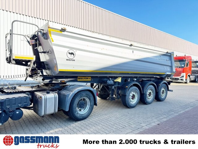 Wielton NW-3, Liftachse, Stahlmulde ca. 26m³ - Tipper semi-trailer: picture 3 Wielton NW-3, Liftachse, Stahlmulde ca. 26m³ - Tipper semi-trailer: picture 3