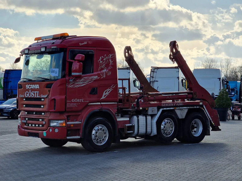 Scania R500 V8 LB6x2/4HNB E5 GERGEN TAK-VL-Adonis - Retarder - Full air - Skip loader truck: picture 4 Scania R500 V8 LB6x2/4HNB E5 GERGEN TAK-VL-Adonis - Retarder - Full air - Skip loader truck: picture 4