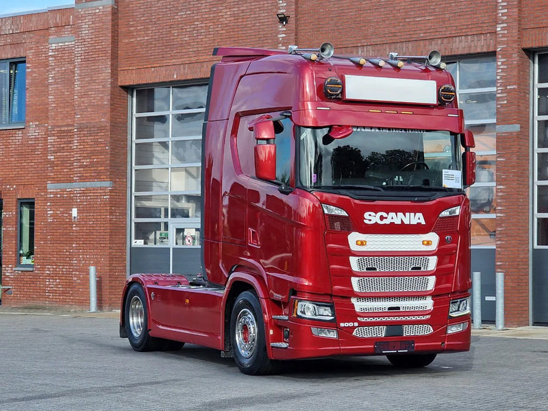 Scania S500 NGS Highline 4x2 - Retarder - Night clima - Full air - Custom interior - Full spoiler - 2 tank - Tractor truck: picture 1 Scania S500 NGS Highline 4x2 - Retarder - Night clima - Full air - Custom interior - Full spoiler - 2 tank - Tractor truck: picture 1