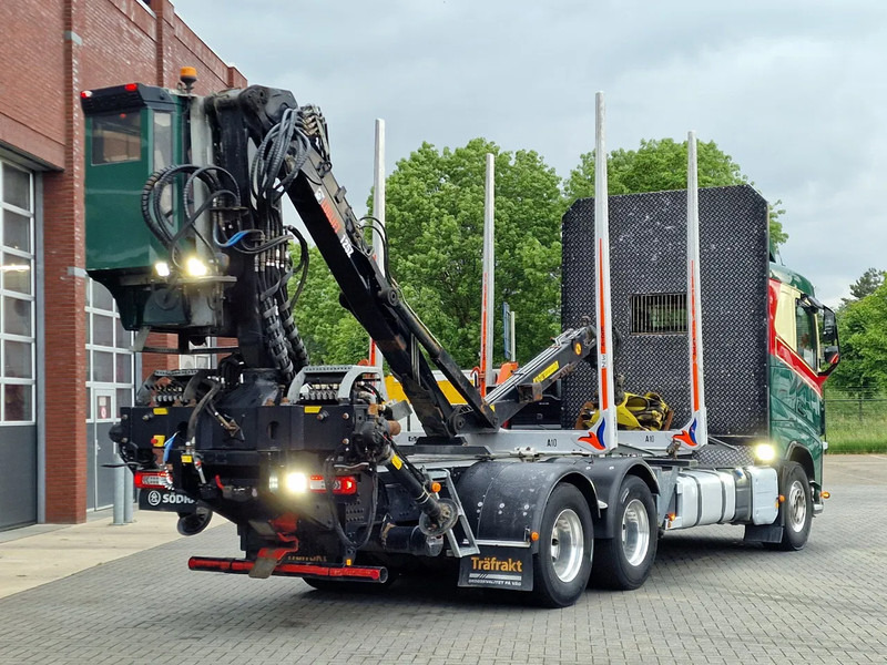 Logging truck, Crane truck Volvo FH 13.540 6x4 - HIAB / Loglift F125Z 80 Crane - Krane - Grua year 2019: picture 9
