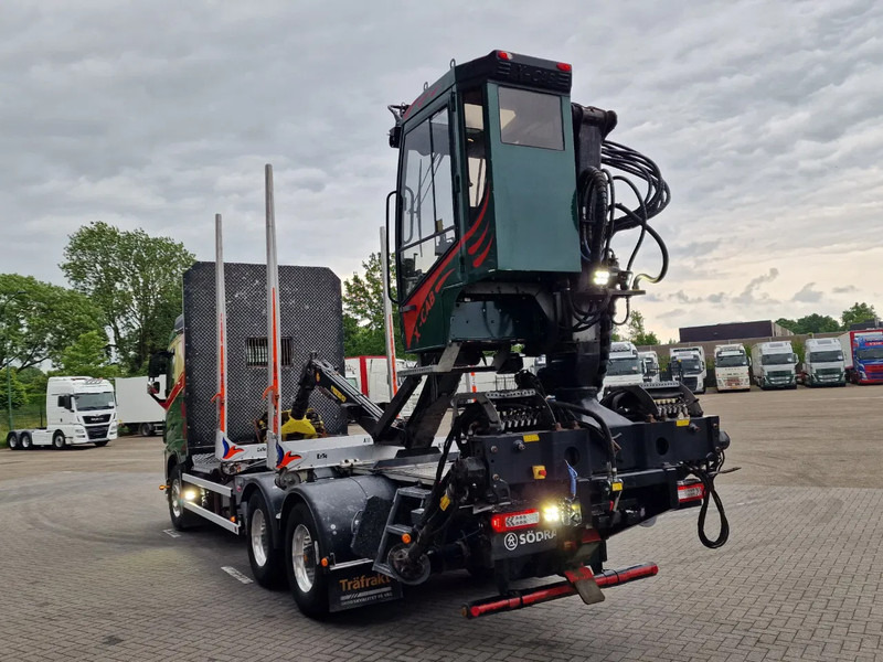 Logging truck, Crane truck Volvo FH 13.540 6x4 - HIAB / Loglift F125Z 80 Crane - Krane - Grua year 2019: picture 7
