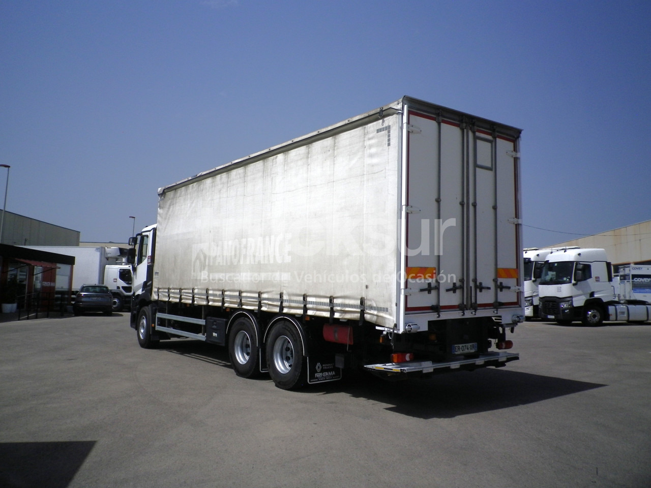 RENAULT C380.26 - Curtain side truck: picture 5 RENAULT C380.26 - Curtain side truck: picture 5