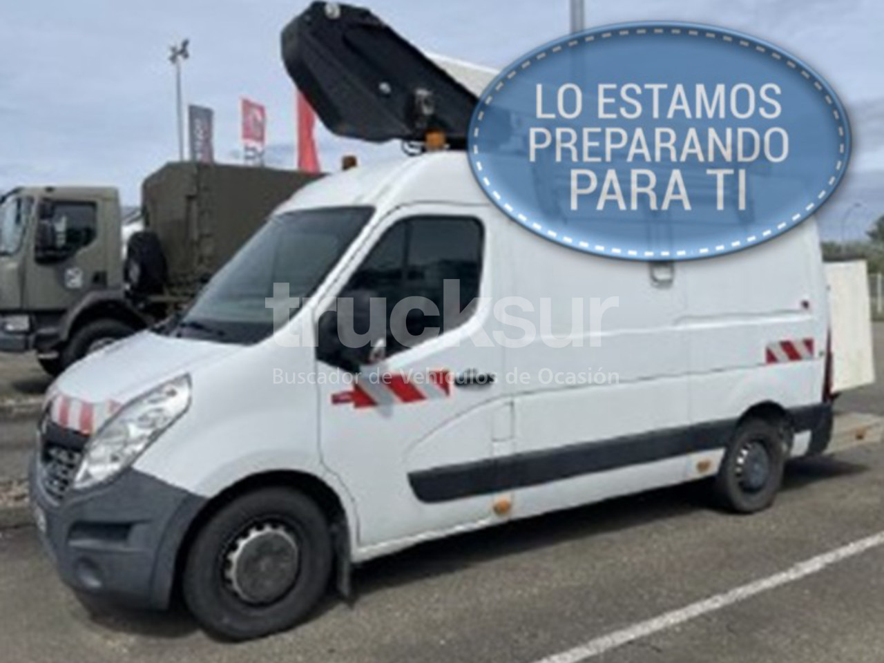 RENAULT MASTER 130.35 - Truck with aerial platform: picture 1 RENAULT MASTER 130.35 - Truck with aerial platform: picture 1