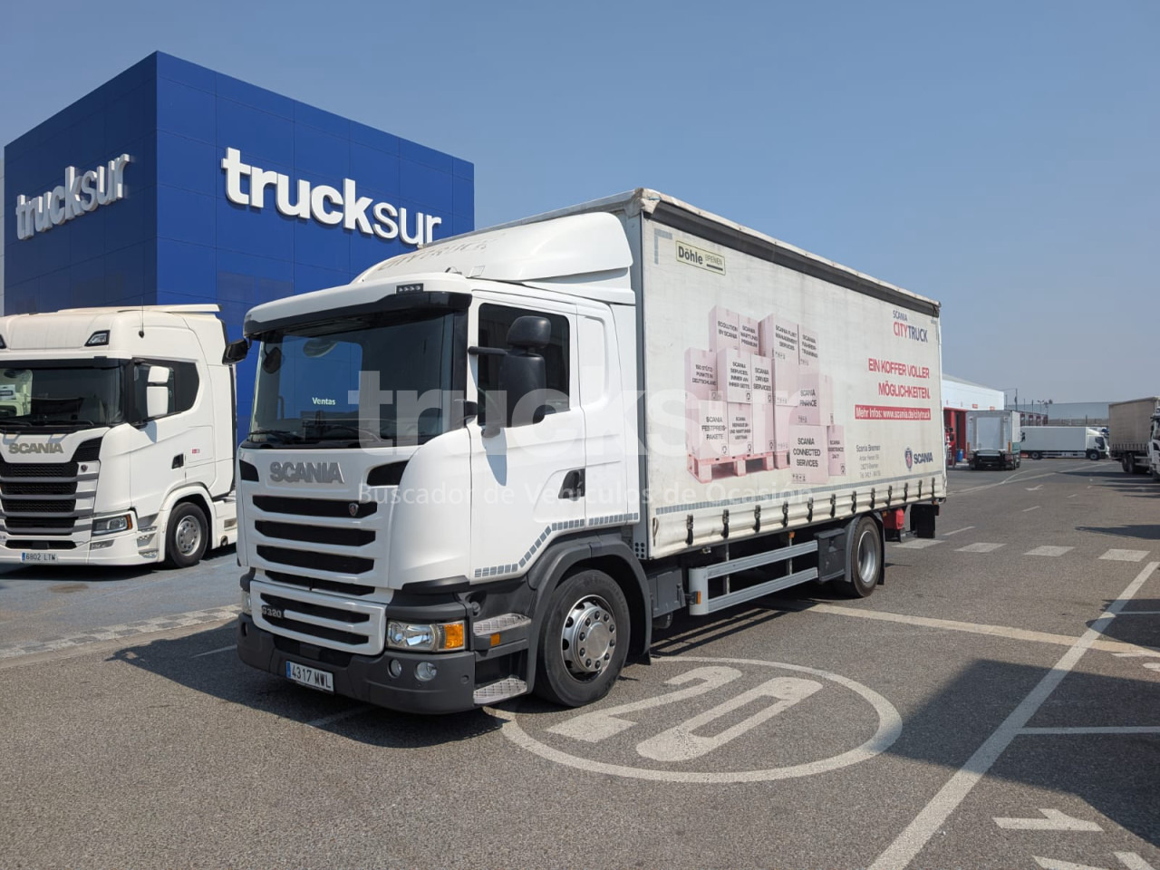 SCANIA G320.18 - Curtain side truck: picture 1 SCANIA G320.18 - Curtain side truck: picture 1