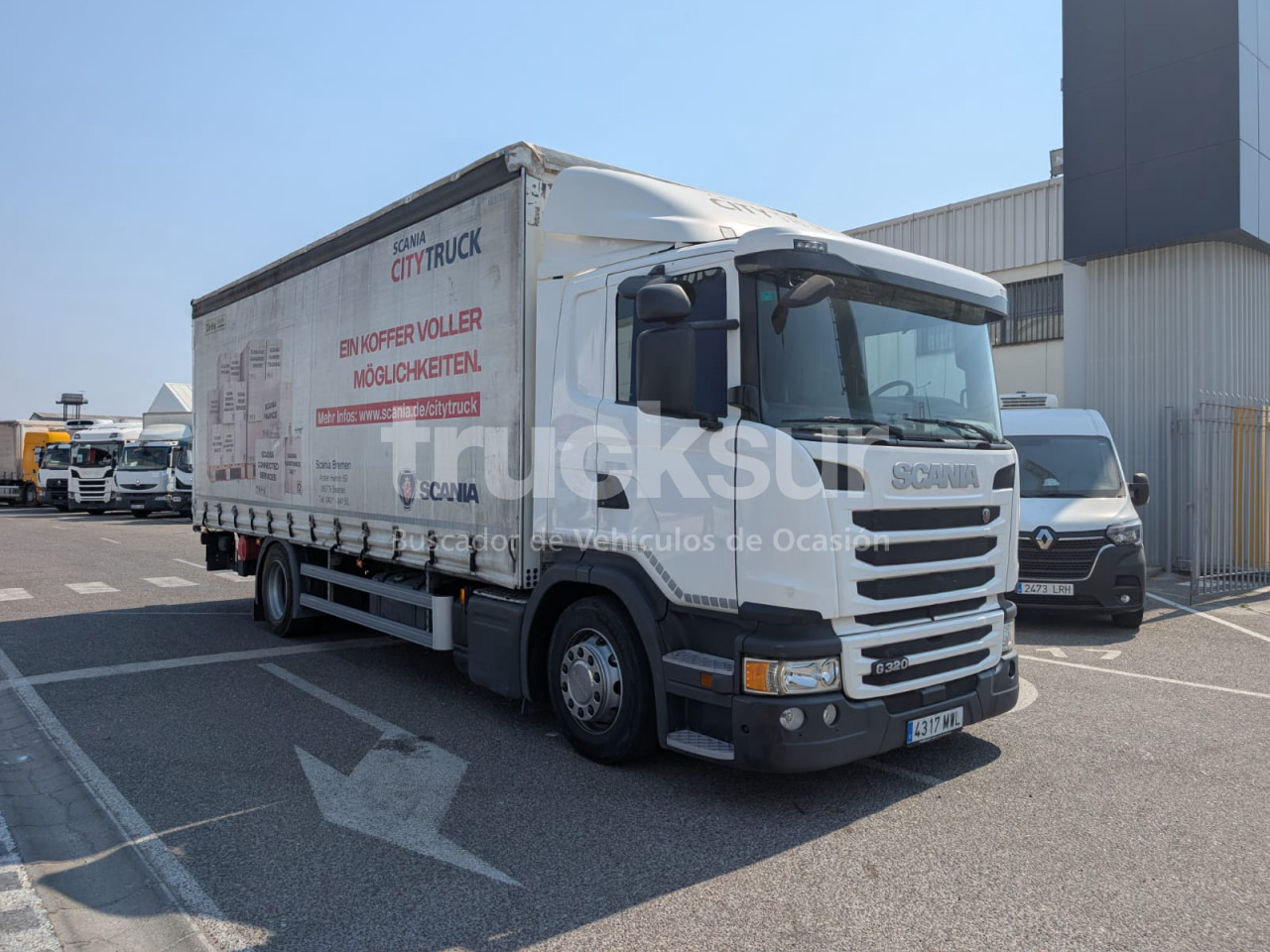 SCANIA G320.18 - Curtain side truck: picture 2 SCANIA G320.18 - Curtain side truck: picture 2