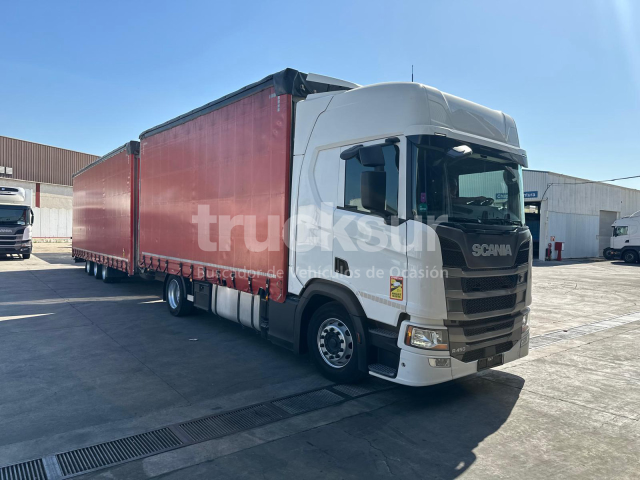 SCANIA R450.18 - Curtain side truck: picture 4 SCANIA R450.18 - Curtain side truck: picture 4