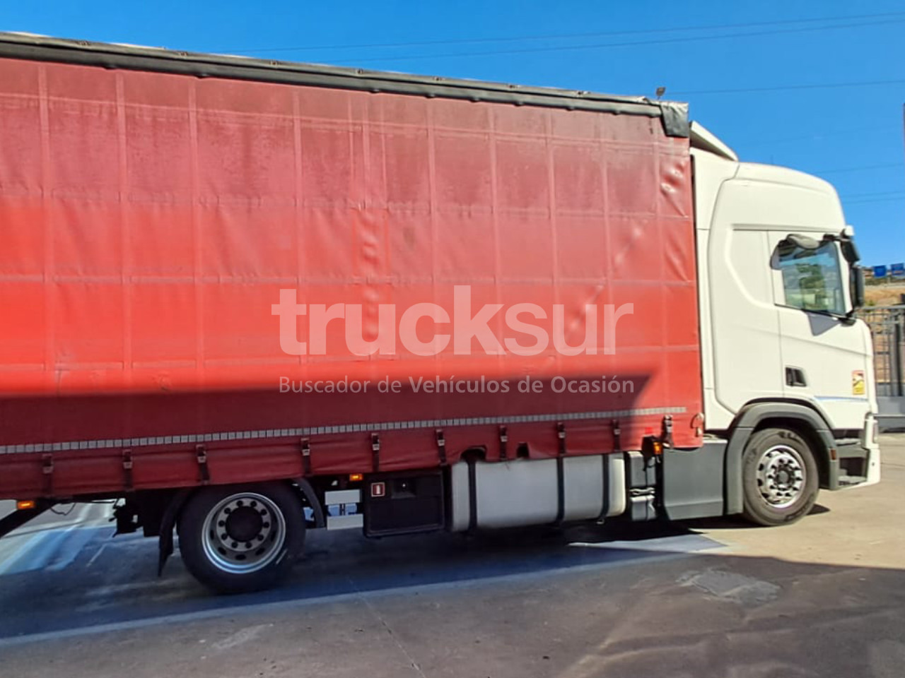 SCANIA R450.18 - Curtain side truck: picture 4 SCANIA R450.18 - Curtain side truck: picture 4