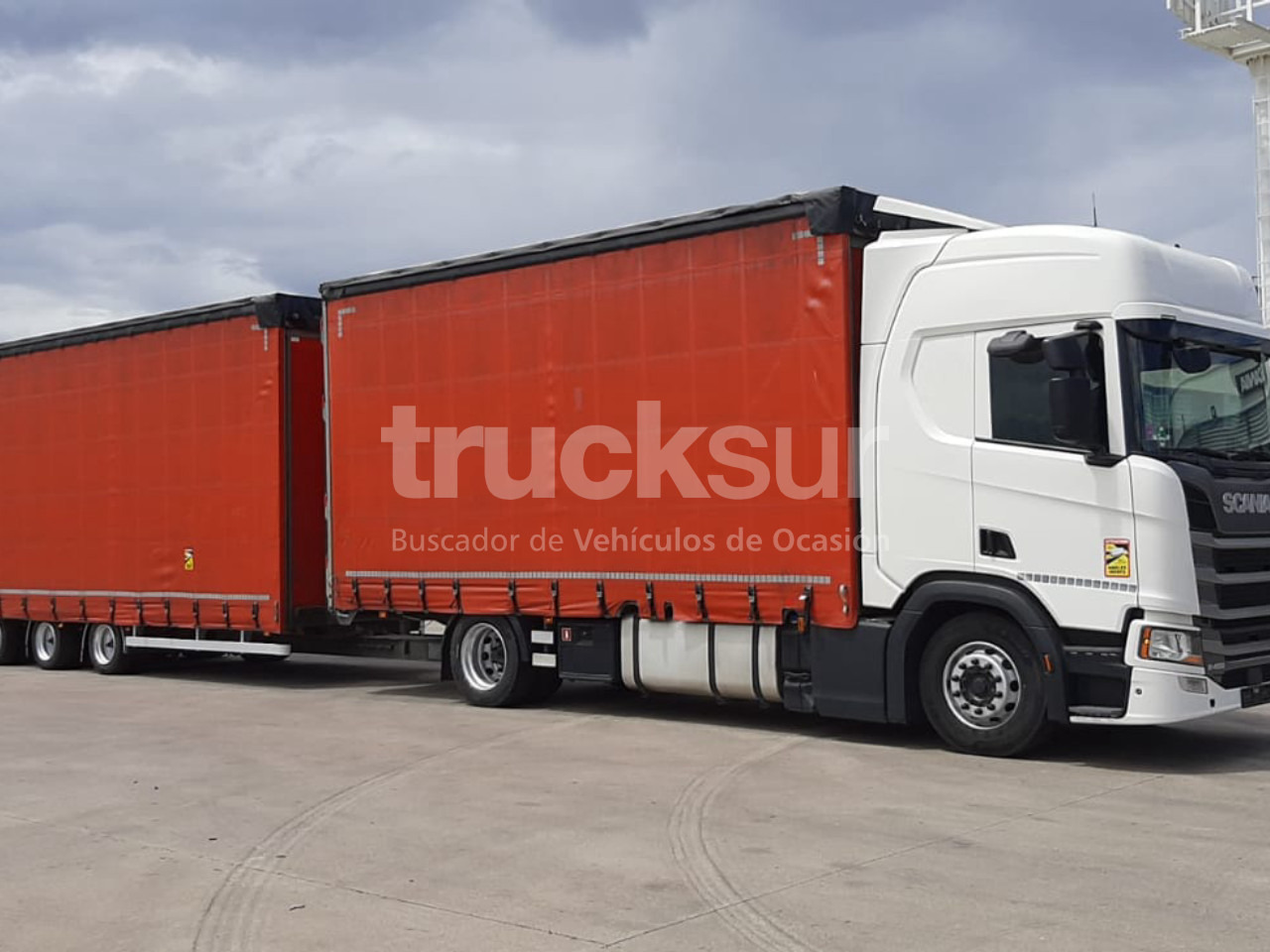 SCANIA R450.18 - Curtain side truck: picture 1 SCANIA R450.18 - Curtain side truck: picture 1