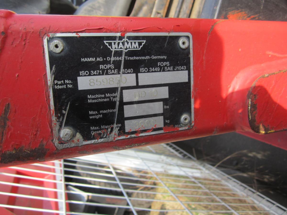 Hamm HD 10 - Roller: picture 3 Hamm HD 10 - Roller: picture 3