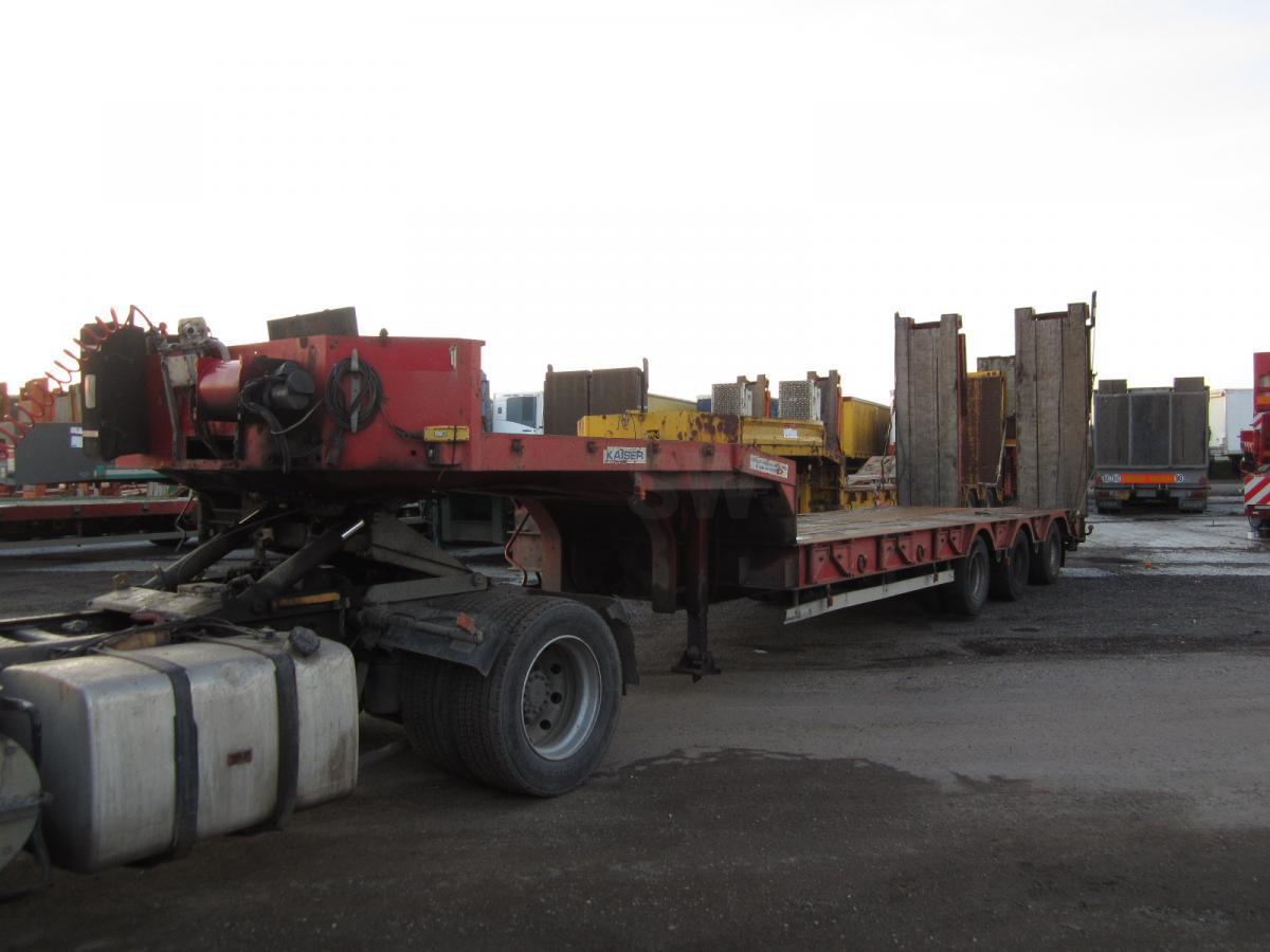 Kaiser - Low loader semi-trailer: picture 1 Kaiser - Low loader semi-trailer: picture 1