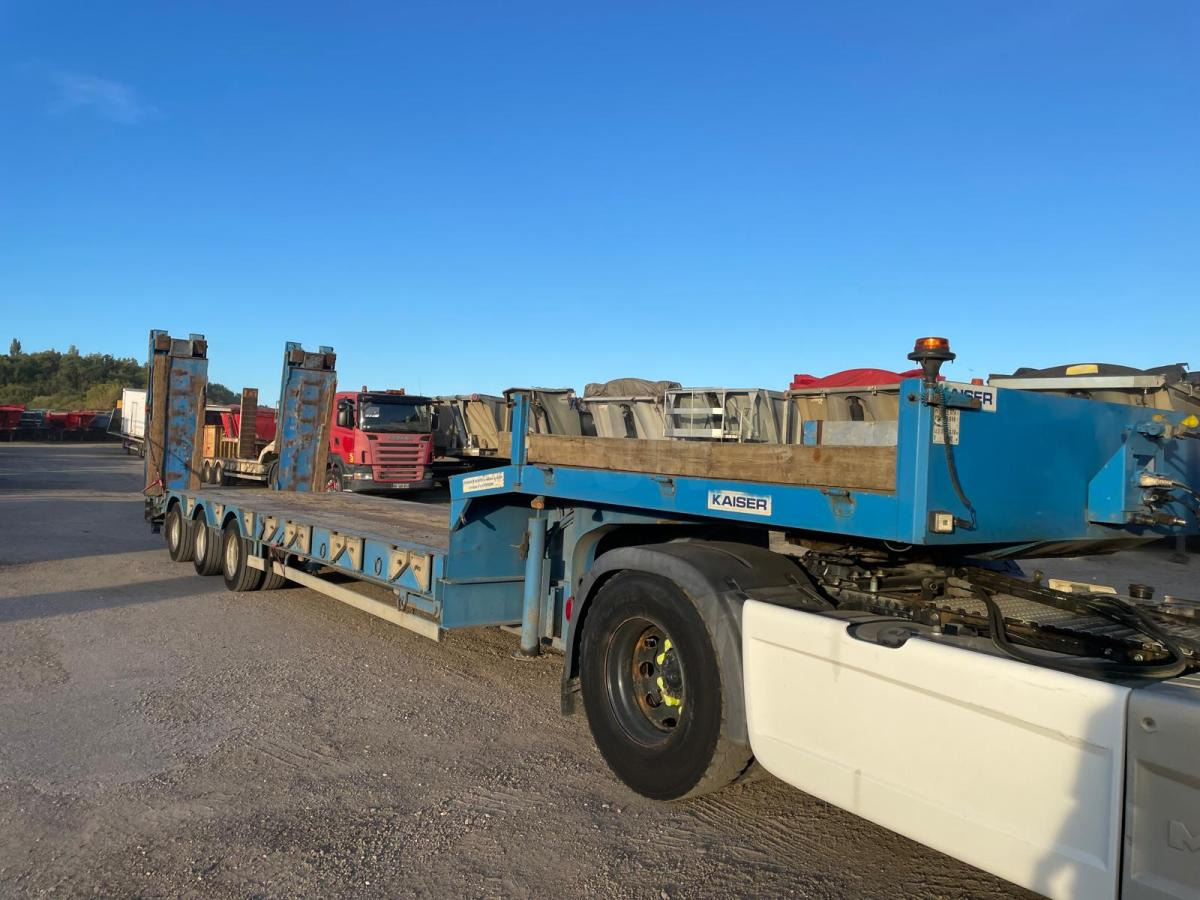 Kaiser - Low loader semi-trailer: picture 1 Kaiser - Low loader semi-trailer: picture 1