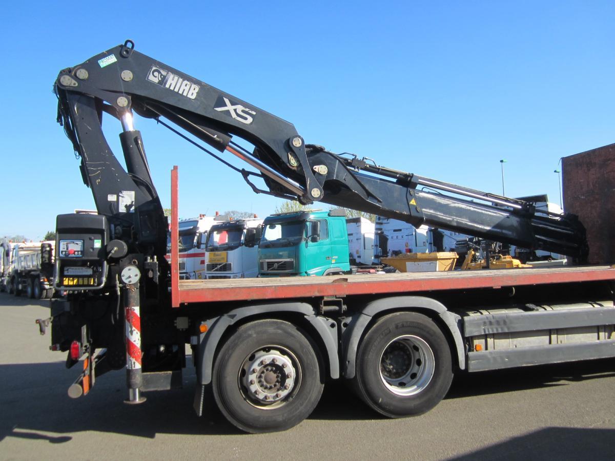 Dropside/ Flatbed truck, Crane truck MAN TGA 26.430: picture 10