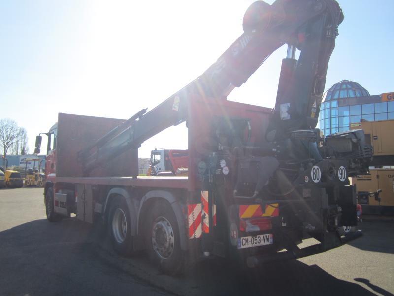 Dropside/ Flatbed truck, Crane truck MAN TGA 26.430: picture 12