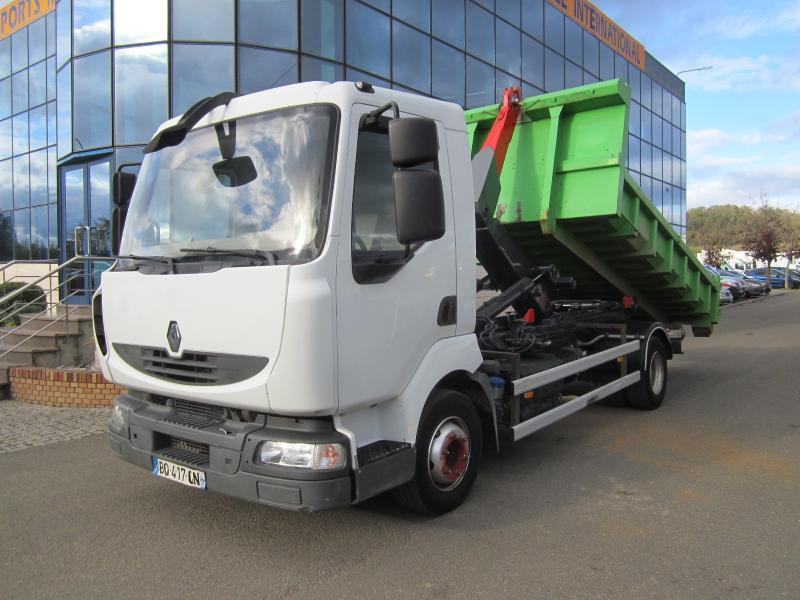 Renault Midlum 180 - Hook lift truck: picture 1 Renault Midlum 180 - Hook lift truck: picture 1