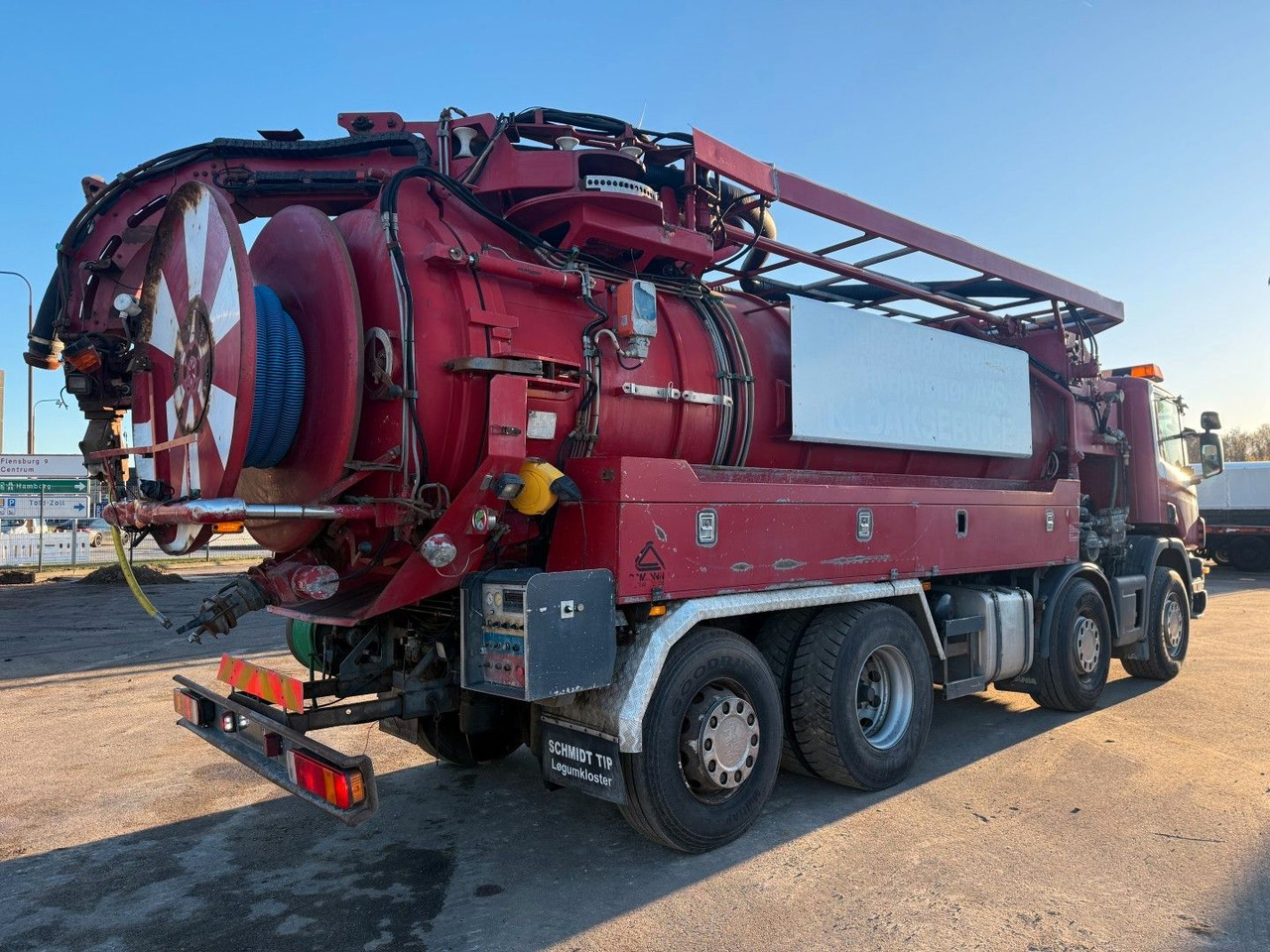 Scania 114/380 8x2*6 Assmann 14 m3 Vacuumtruck - Vacuum truck: picture 3 Scania 114/380 8x2*6 Assmann 14 m3 Vacuumtruck - Vacuum truck: picture 3