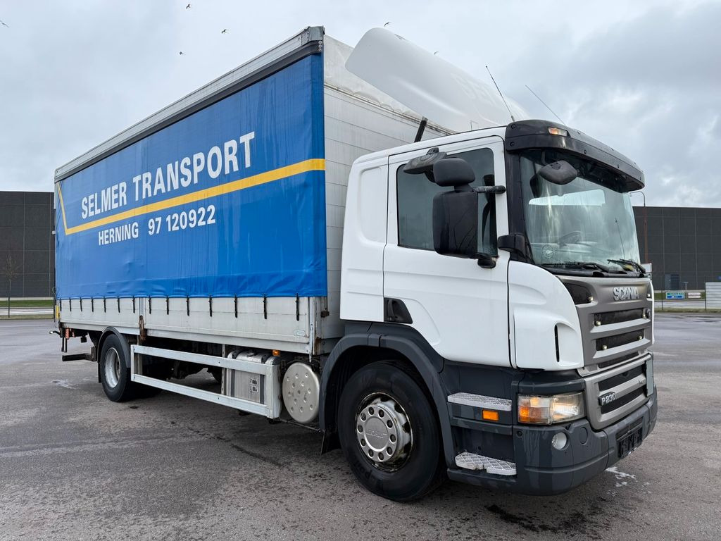 Scania P230 4x2 MNB 7,20 m. Tilt - Taillift - Curtain side truck: picture 2 Scania P230 4x2 MNB 7,20 m. Tilt - Taillift - Curtain side truck: picture 2