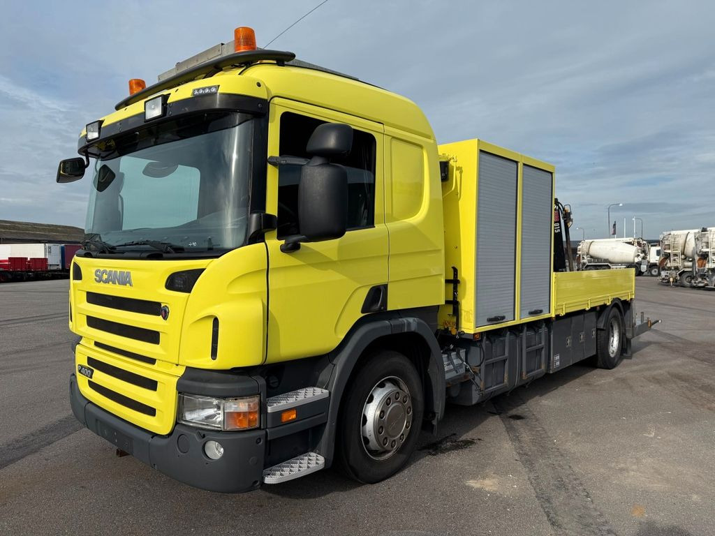 Scania P400 LB 4x2 MLB Euro 5 - 324 tkm. - Dropside/ Flatbed truck, Crane truck: picture 1 Scania P400 LB 4x2 MLB Euro 5 - 324 tkm. - Dropside/ Flatbed truck, Crane truck: picture 1