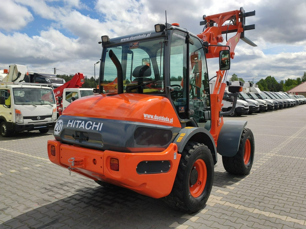 Wheel loader Hitachi ZW75 Wheel Loader Szybko-Złącze Widły Stan Bardzo Dobry: picture 11