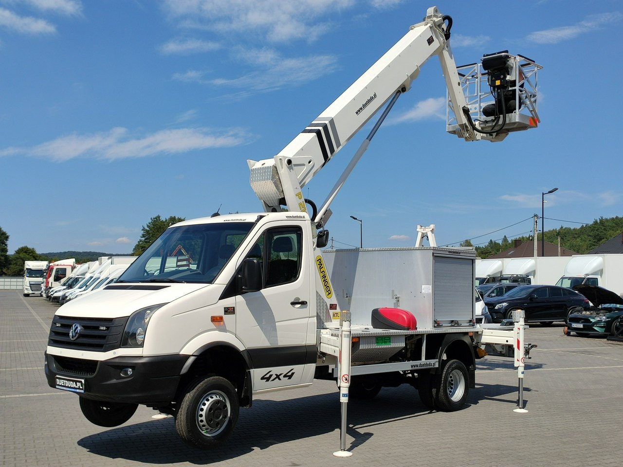 Iveco Volkswagen Crafter 4x4 Zwyżka 21m Palfinger P210BK JIP-Ogon udt - Truck with aerial platform: picture 5 Iveco Volkswagen Crafter 4x4 Zwyżka 21m Palfinger P210BK JIP-Ogon udt - Truck with aerial platform: picture 5