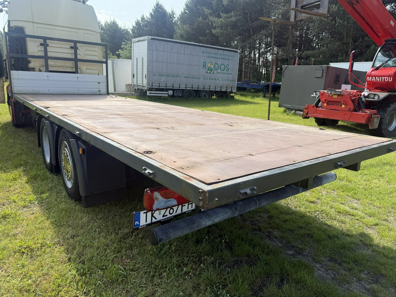 Flatbed body MAN TGL 12.250 Sama Zabudowa Platforma Skrzynia 7,4m / 18 Palet: picture 23 Flatbed body MAN TGL 12.250 Sama Zabudowa Platforma Skrzynia 7,4m / 18 Palet: picture 23