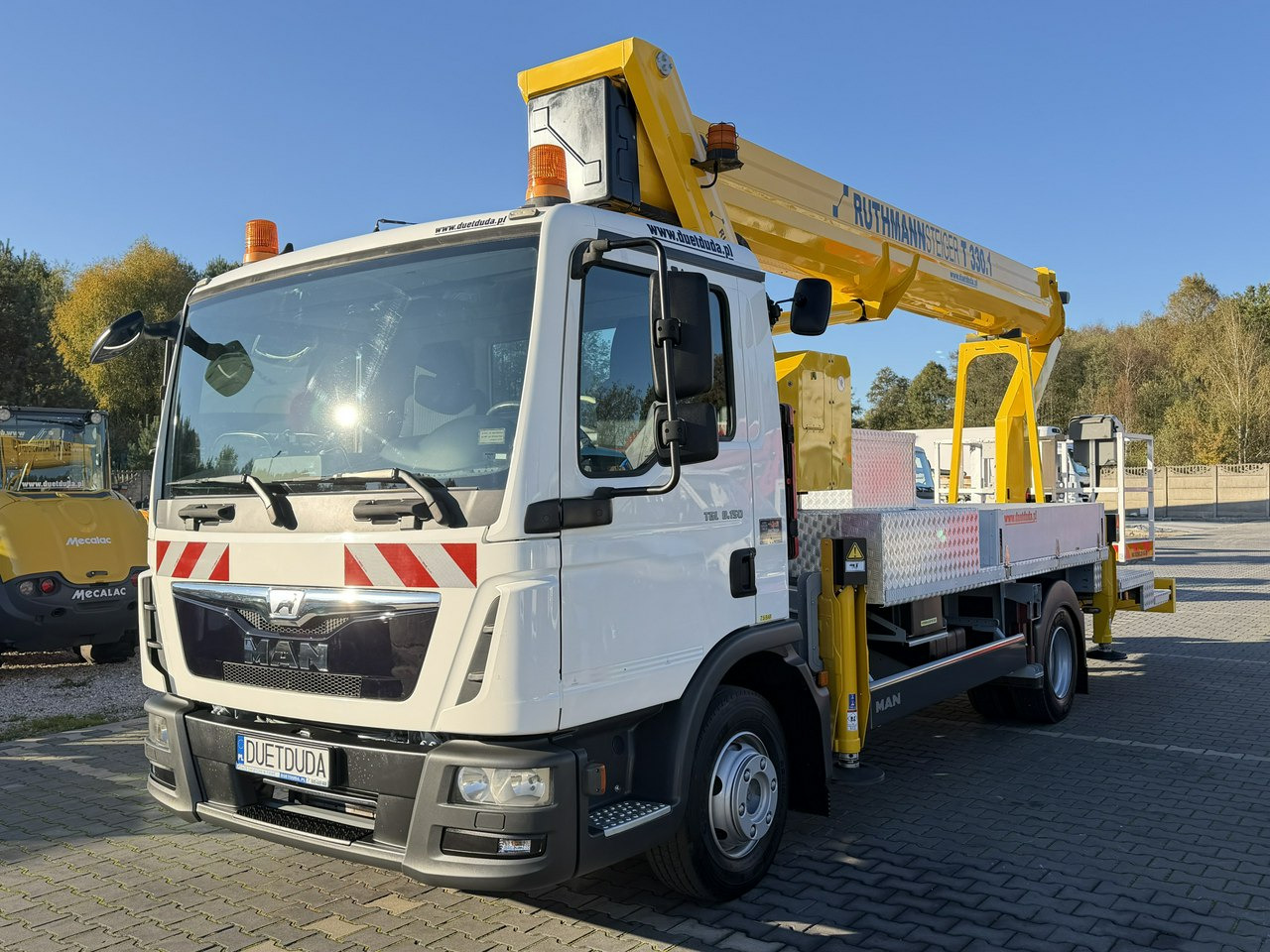 MAN TGL 7.150 Zwyżka Ruthmann T330 33-Metry w bok 21m Mały przebieg - Truck with aerial platform: picture 5 MAN TGL 7.150 Zwyżka Ruthmann T330 33-Metry w bok 21m Mały przebieg - Truck with aerial platform: picture 5