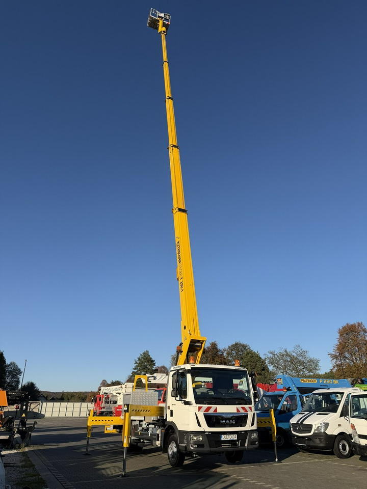 MAN TGL 7.150 Zwyżka Ruthmann T330 33-Metry w bok 21m Mały przebieg - Truck with aerial platform: picture 3 MAN TGL 7.150 Zwyżka Ruthmann T330 33-Metry w bok 21m Mały przebieg - Truck with aerial platform: picture 3