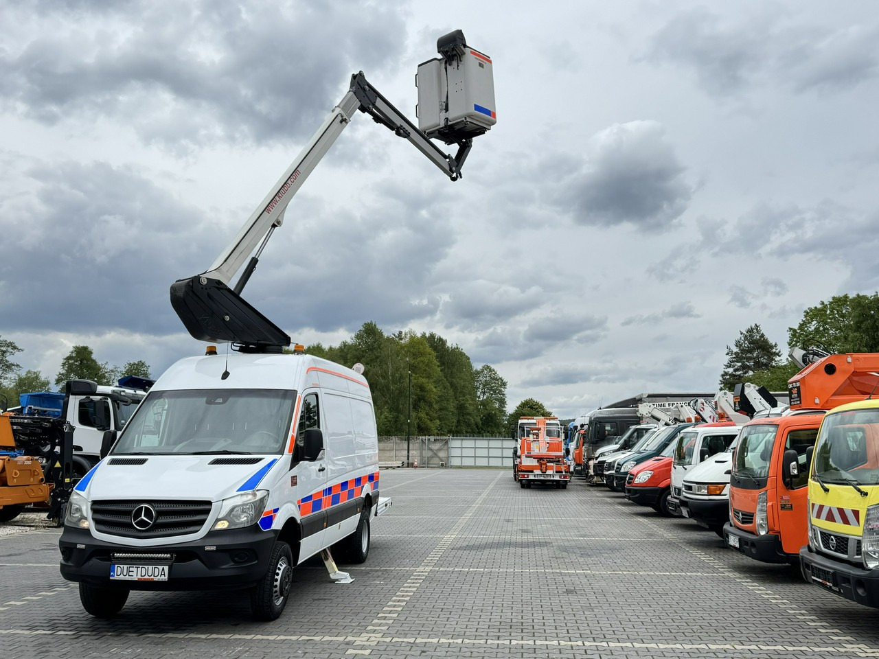Mercedes Sprinter Zwyżka Podnośnik Koszowy KLUBB K42P UDT WUMAG GSR - Truck with aerial platform: picture 4 Mercedes Sprinter Zwyżka Podnośnik Koszowy KLUBB K42P UDT WUMAG GSR - Truck with aerial platform: picture 4