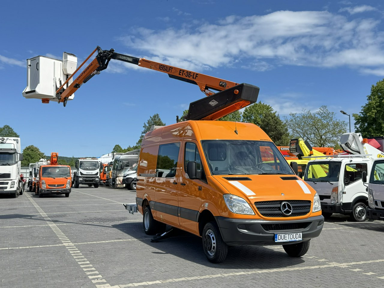 Mercedes Sprinter Zwyżka Podnośnik Koszowy VERSALIFT KLUBB ET-36-LF UDT - Truck with aerial platform: picture 3 Mercedes Sprinter Zwyżka Podnośnik Koszowy VERSALIFT KLUBB ET-36-LF UDT - Truck with aerial platform: picture 3